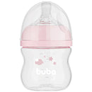 Mamadeira Buba Easy Flow Anticólica 120ml RN Branca Rosa Azul