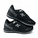 Tênis Feminino Masculino Preto Para Academia Corrida Caminhada Leve Macio Confortável Promoção