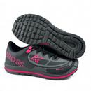 Tênis Feminino Masculino Preto Para Academia Corrida Caminhada Leve Macio Confortável Promoção